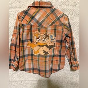 Upcycled button up shirt